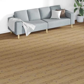 ARDEBO.de - Bodenplanken Walnussbraun 5,26 m² 18 stk. PVC