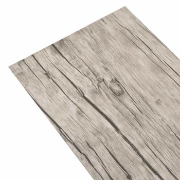 Bodenplanken Grau 5,26 m² 18 Stk. PVC
