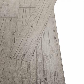 Bodenplanken Grau 5,26 m² 18 Stk. PVC