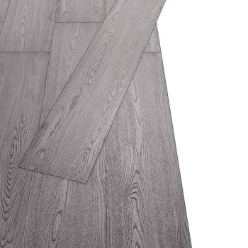 Bodenplanken Dunkelgrau 5,26 m² 18 Stk. PVC