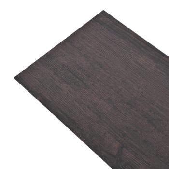 Bodenplanken Dunkelgrau 5,26 m² 18 stk. PVC