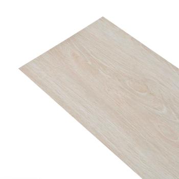 Bodenplanken Eiche Klassik Weiß 5,02 m² 36 stk. PVC