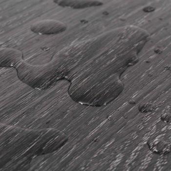 Bodenplanken Schwarz und Weiß 5,02 m² 36 stk. PVC