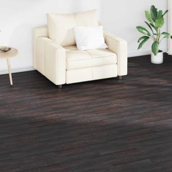 ARDEBO.de - Bodenplanken Dunkelbraun 5,02 m² 36 stk. PVC