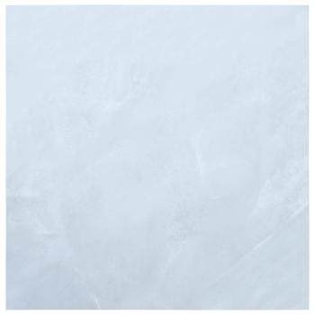 Bodenplanken Weiß 5,11 m² 55 stk. PVC