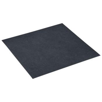 ARDEBO.de - Bodenplanken Schwarz 5,11 m² 55 stk. PVC