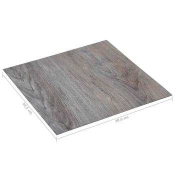 Bodenplanken Hellbraun 5,11 m² 55 stk. PVC