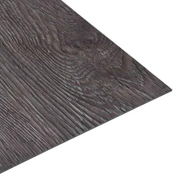 Bodenplanken Schwarz und Grau 5,11 m² 55 stk. PVC