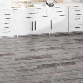 ARDEBO.de - Bodenplanken Gestreiftes Holzlook 5,02 m² 36 stk. PVC