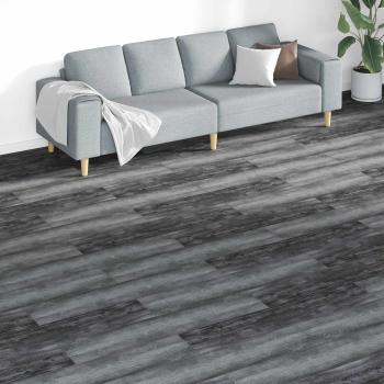 ARDEBO.de - Bodenplanken Grau 5,26 m² 18 Stk. PVC