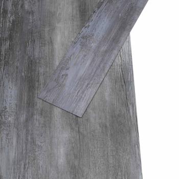 Bodenplanken Grau 5,26 m² 18 Stk. PVC