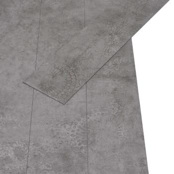 Bodenplanken Betongrau 5,02 m² 36 stk. PVC