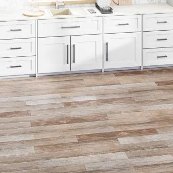 ARDEBO.de - Bodenplanken Gewaschenes Holz 5,02 m² 36 stk. PVC