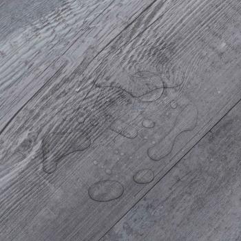 Bodenplanken Mattes Holzgrau 5,02 m² 36 stk. PVC