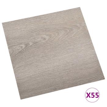 Bodenplanken Holz 5,11 m² 55 Stk. PVC