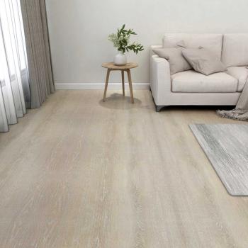 ARDEBO.de - Bodenplanken Beige 5,11 m² 55 Stk. PVC