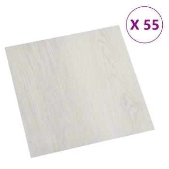 Bodenplanken Hellbeige 5,11 m² 55 stk. PVC