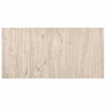 Bodenplanken Weiß und Holzfarbe 5,11 m² 55 stk. PVC