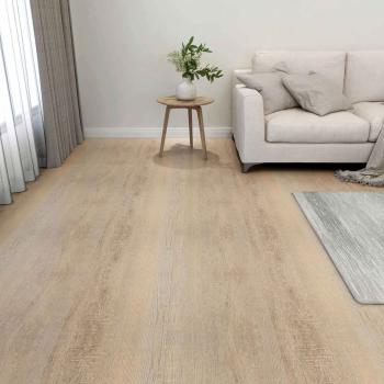 ARDEBO.de - Bodenplanken Hellgrau, Dunkelbraun 5,11 m² 55 Stk. PVC