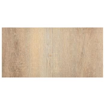 Bodenplanken Hellgrau, Dunkelbraun 5,11 m² 55 Stk. PVC