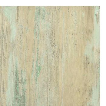 Bodenplanken Weiß und Hellbraun 5,11 m² 55 stk. PVC
