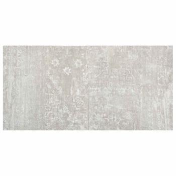 Bodenplanken Weiß und Holz 5,11 m² 55 stk. PVC