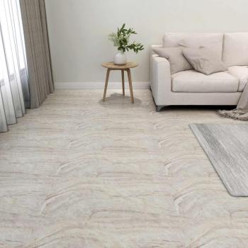 ARDEBO.de - Bodenplanken Braun und Beige 5,11 m² 55 Stk. PVC