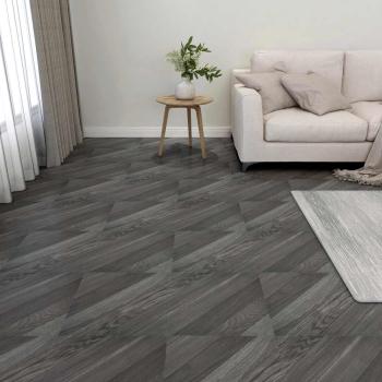 ARDEBO.de - Bodenplanken Grau 5,11 m² 55 stk. PVC