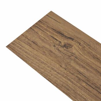 Bodenplanken Walnussbraun 2,51 m² 18 stk. PVC