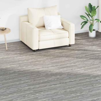 ARDEBO.de - Bodenplanken Dunkelgrau 2,51 m² 18 stk. PVC