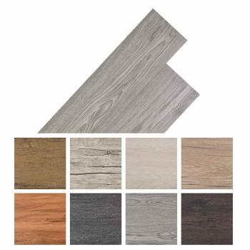 Bodenplanken Dunkelgrau 2,51 m² 18 stk. PVC