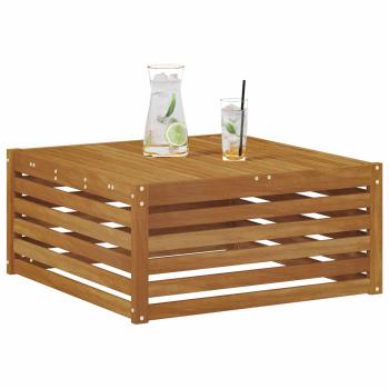 Tisch für Outdoor Massivholz Akazie Natur 79 x 79 x 37 cm