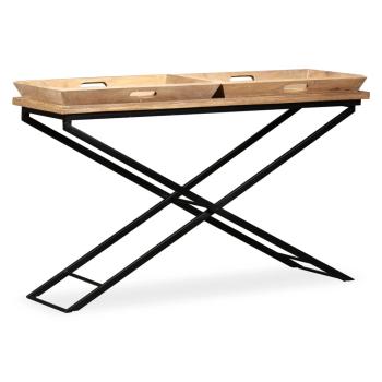Konsolentisch Mangoholz Massiv 130 x 40 x 80 cm