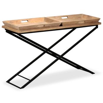 Konsolentisch Mangoholz Massiv 130 x 40 x 80 cm
