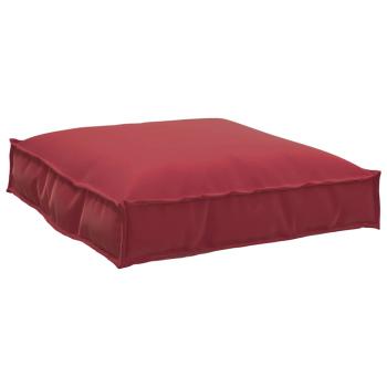 ARDEBO.de - Palettenkissenset 2 pcs Weinrot Oxford-Stoff