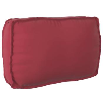 Palettenkissenset 2 pcs Weinrot Oxford-Stoff