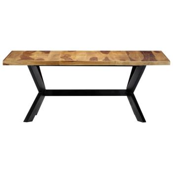 Esstisch 180x90x75 cm Massivholz Akazie