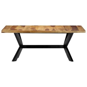 Esstisch 180x90x75 cm Massivholz Akazie