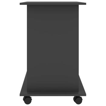 Schreibtisch Grau 80x50x75 cm Holzwerkstoff