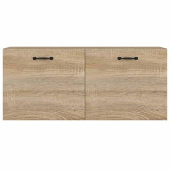 Wandschrank Sonoma-Eiche 80x36,5x35 cm Holzwerkstoff