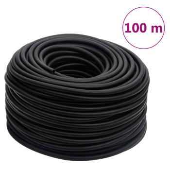 Hybrid-Luftschlauch Schwarz 0,6" 100 m Gummi und PVC