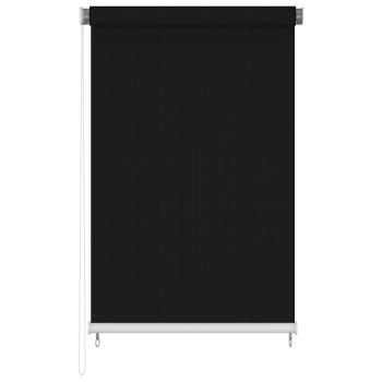 ARDEBO.de - Außenrollo 165 (B)x230 (H) cm Schwarz