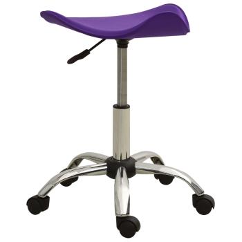 Bürostuhl Lila Kunstleder