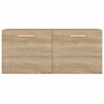 Wandschrank Sonoma-Eiche 80x35x36,5 cm Holzwerkstoff