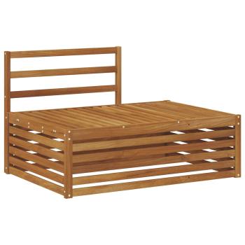 2 stk. Outdoor-Sofagarnitur Massivholz Akazie Natur