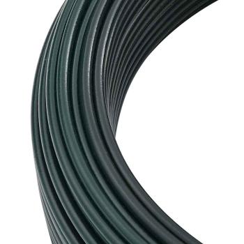 Zaunbindedraht Grün 25 m PVC