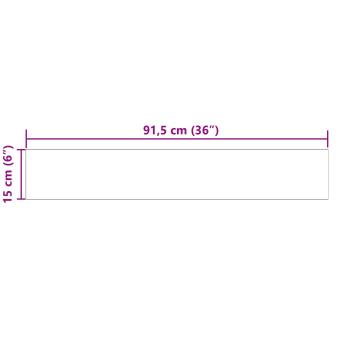 Selbstklebende Bodenbelagsdiele Anthrazit 4,46 m² 32 Stk. PVC