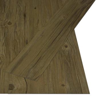 ARDEBO.de - Selbstklebende Bodenbelagsdiele Braun 4,46 m² 32 Stk. PVC