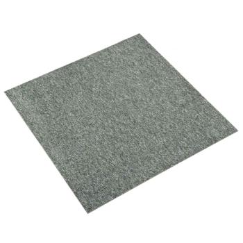 ARDEBO.de - Teppich 20 stk. Grün 50 x 50 cm 100% Polypropylen