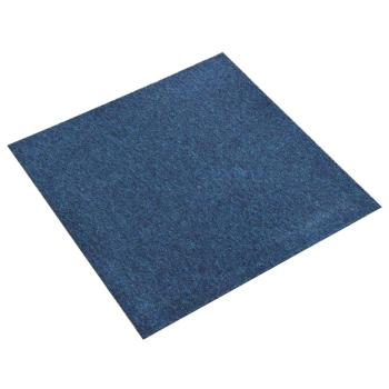 ARDEBO.de - Teppich 20 stk. Dunkelblau 50 x 50 cm 100% Polypropylen
